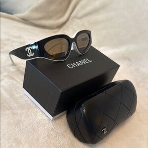 Chanel Black Sunglasses